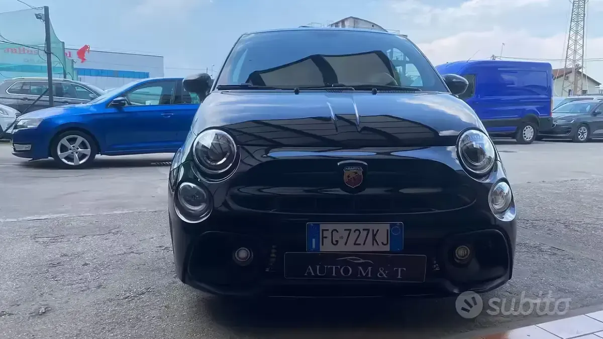 Usata Abarth 595 145 CV (106 kW) 2016 Nero Berlina