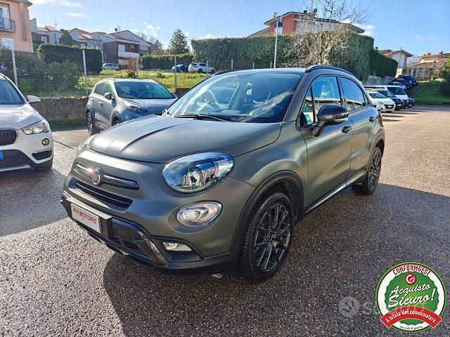 Usata Fiat 500X Cross 120 CV (88 kW) 2018 Verde SUV