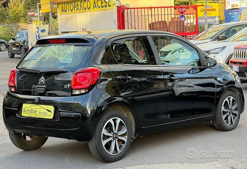 Usata Citroën C1 Shine 69 CV (50 kW) 2017 Nero Utilitaria
