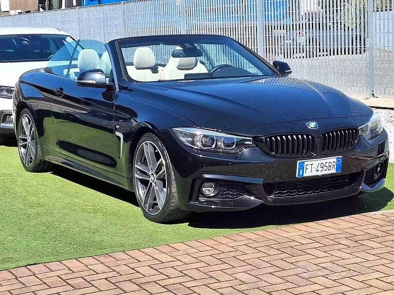 Usata BMW 420 Cabriolet M Sport 190 CV (139 kW) 2018 Nero Cabrio
