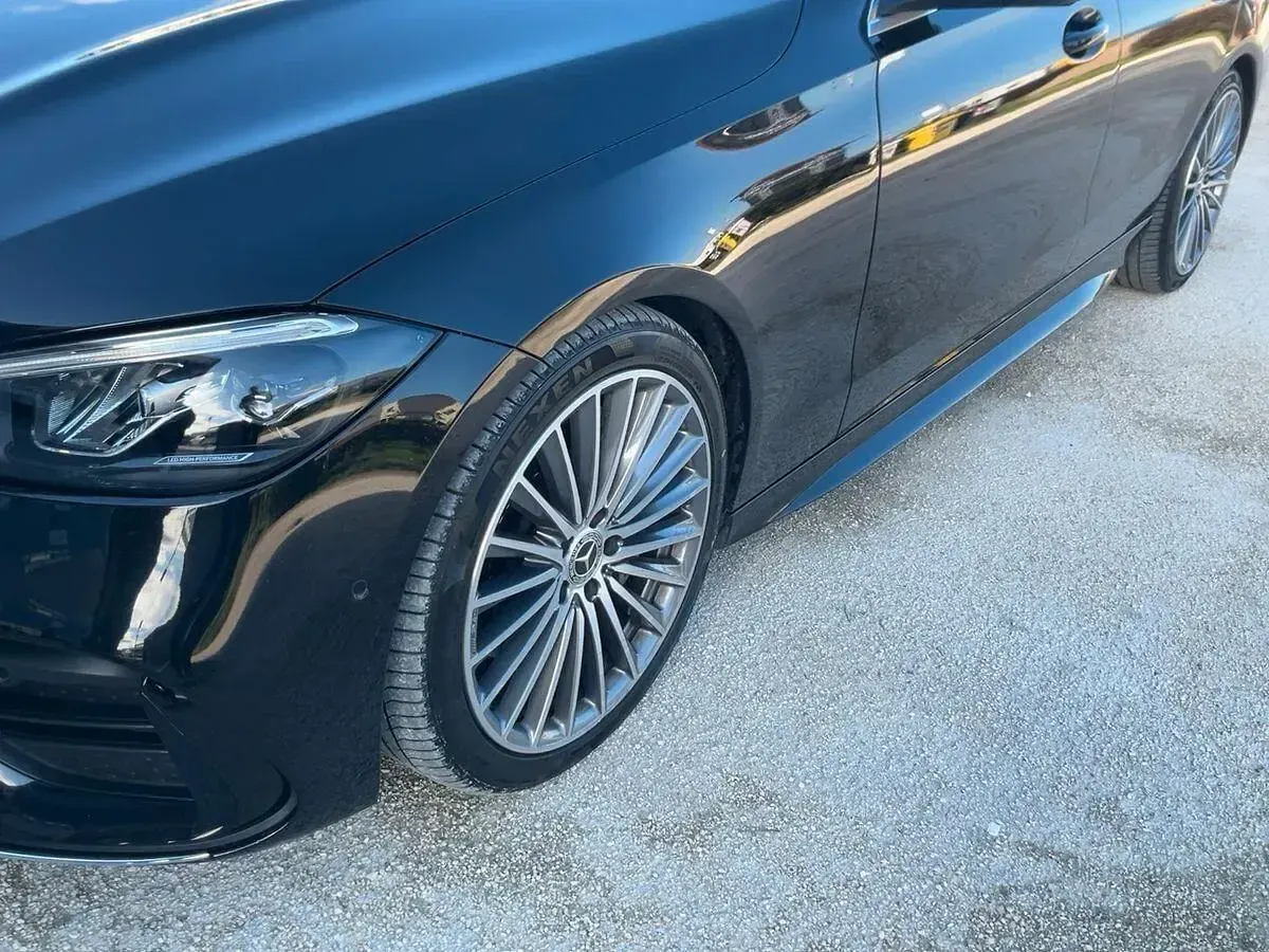 Usata Mercedes C220 Premium 199 CV (146 kW) 2021 Nero Berlina