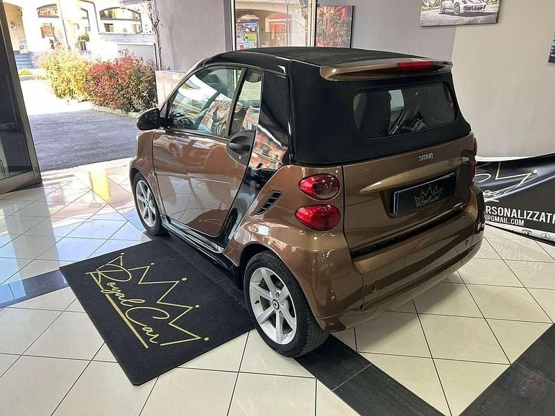 Usata Smart ForTwo Cabrio Brabus 102 CV (75 kW) 2007 Blu Cabrio