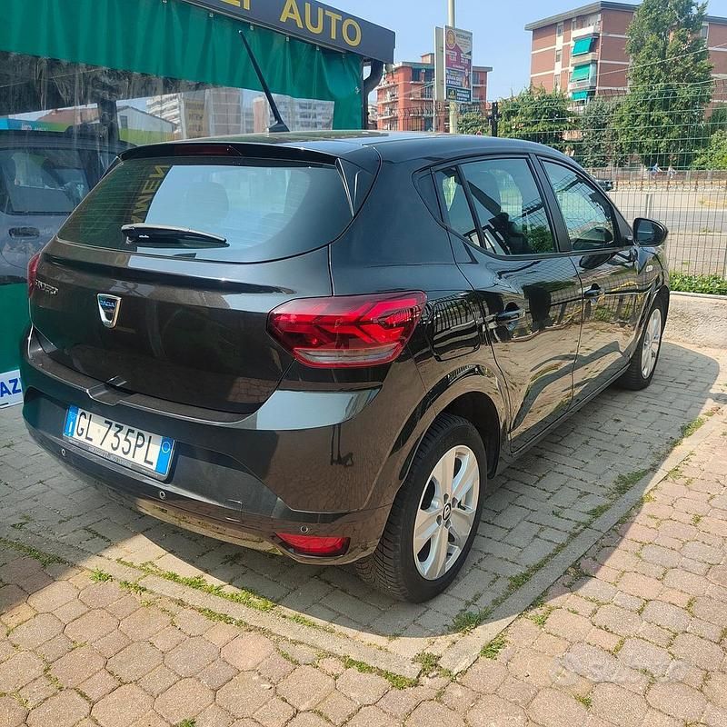 Usata Dacia Sandero 110 CV (80 kW) 2022 Nero Berlina