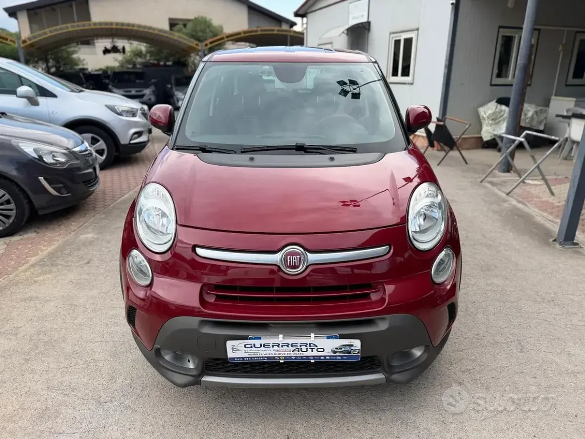 Usata Fiat 500L Lounge 120 CV (88 kW) 2014 Rosso Monovolume