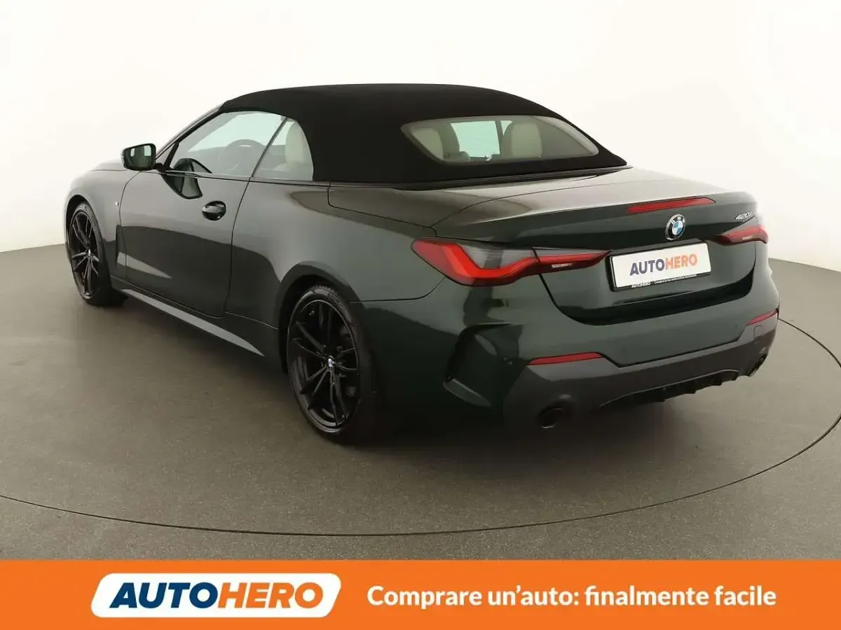 Usata BMW 420 Cabriolet M Sport 184 CV (135 kW) 2022 Verde Cabrio