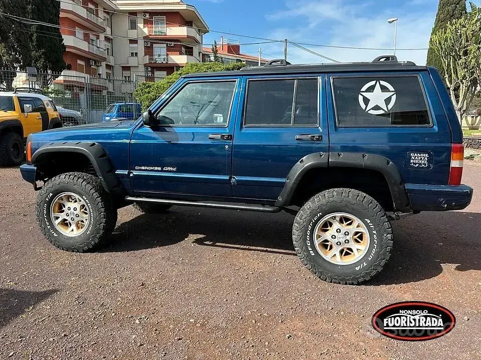 Usata Jeep Cherokee Sport 116 CV (85 kW) 2000 Blu SUV