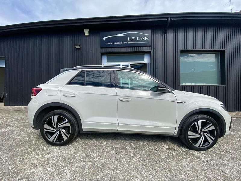 Usata VW T-Roc R-line 150 CV (110 kW) 2022 Bianco SUV