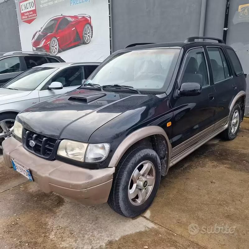 Usata Kia Sportage Comfort 83 CV (61 kW) 2001 Blu SUV