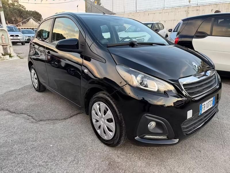 Usata Peugeot 108 Allure 69 CV (50 kW) 2016 Nero Utilitaria