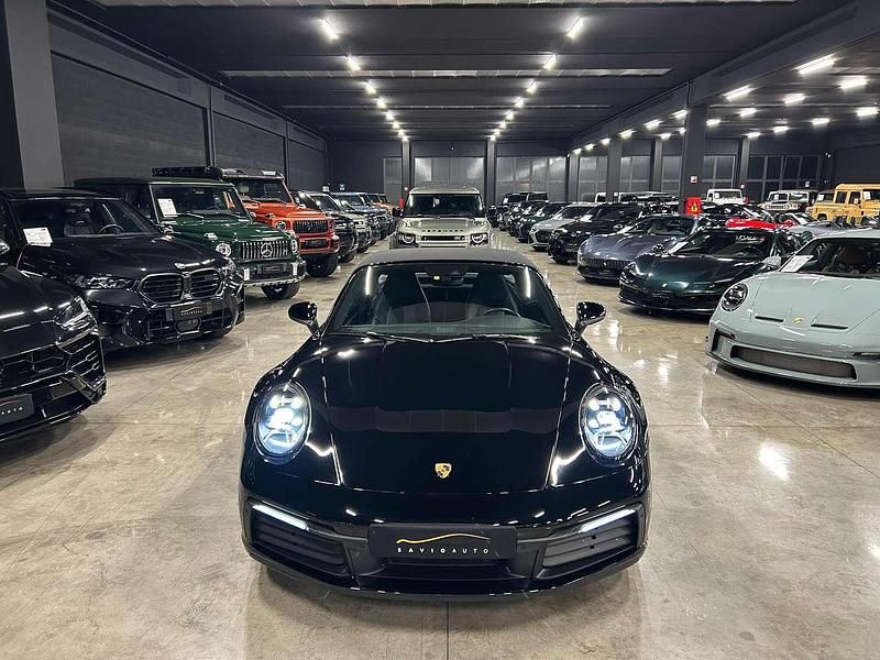 Usata Porsche 911 Targa 4S 450 CV (330 kW) 2021 Nero jet metallizzato Cabrio