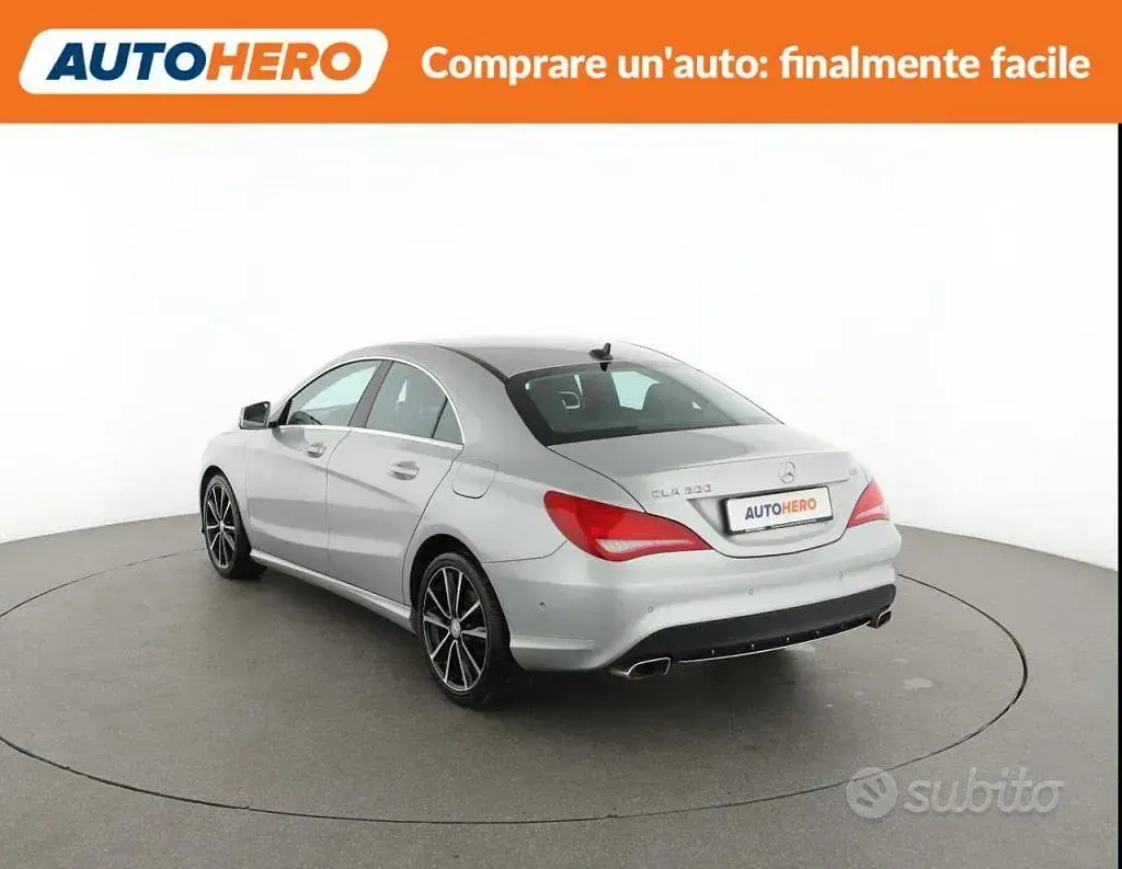 Usata Mercedes CLA200 136 CV (100 kW) 2016 Grigio Coupé