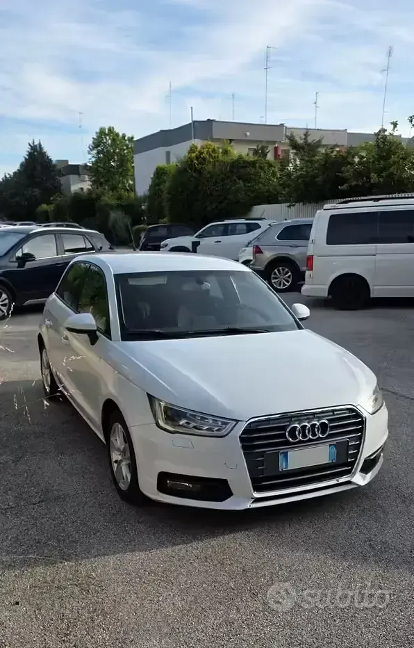 Usata Audi A1 116 CV (85 kW) 2015 Bianco Utilitaria