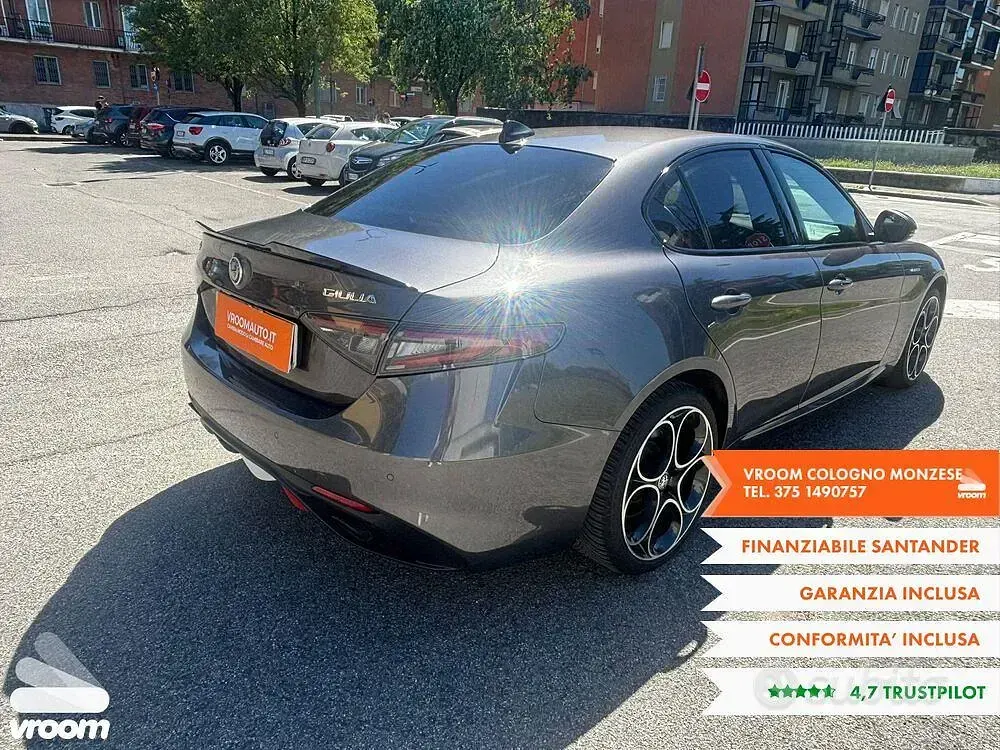 Usata Alfa Romeo Giulia Veloce 280 CV (205 kW) 2024 Gray Berlina