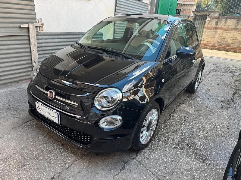 Usata Fiat 500 Lounge 69 CV (50 kW) 2017 Nero Berlina