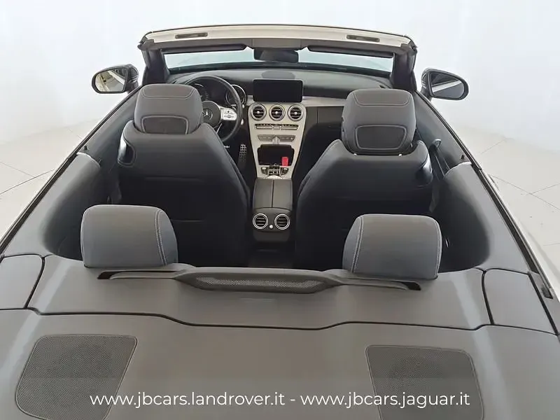 Usata Mercedes C200 Premium Plus 184 CV (135 kW) 2019 Nero Cabrio
