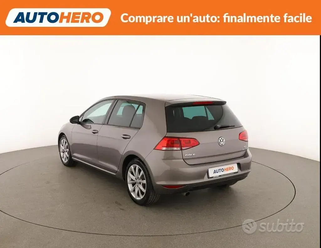 Usata VW Golf VII Highline 110 CV (80 kW) 2015 Grigio Berlina