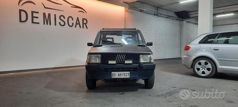 Usata Fiat Panda 4x4 50 CV (36 kW) 1988 Nero Utilitaria