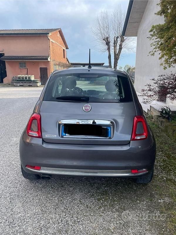 Usata Fiat 500 Lounge 69 CV (50 kW) 2016 Grigio Berlina
