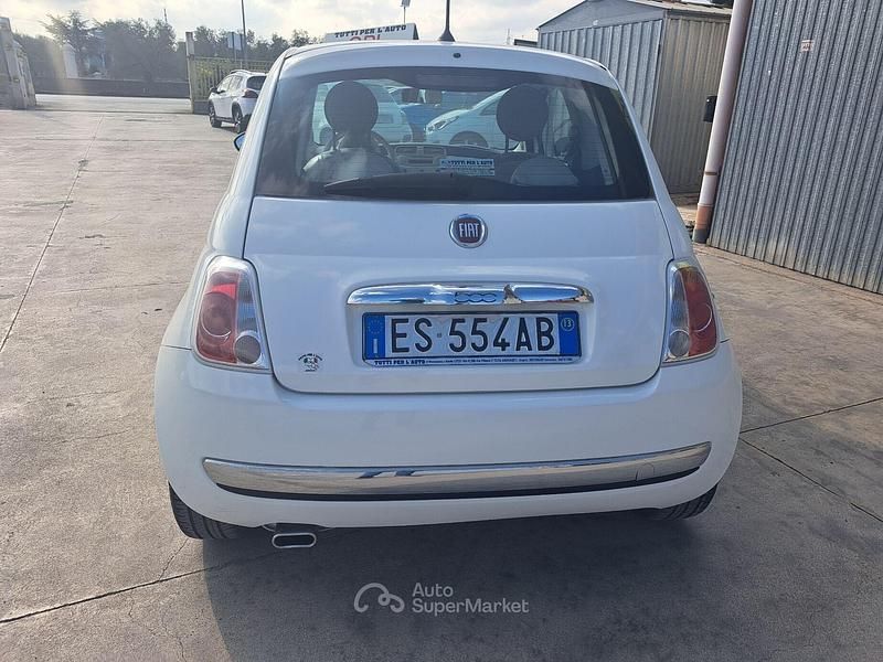 Usata Fiat 500 Lounge 69 CV (50 kW) 2013 Bianco Berlina