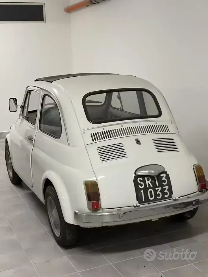 Usata Fiat 500 1960 Bianco Utilitaria