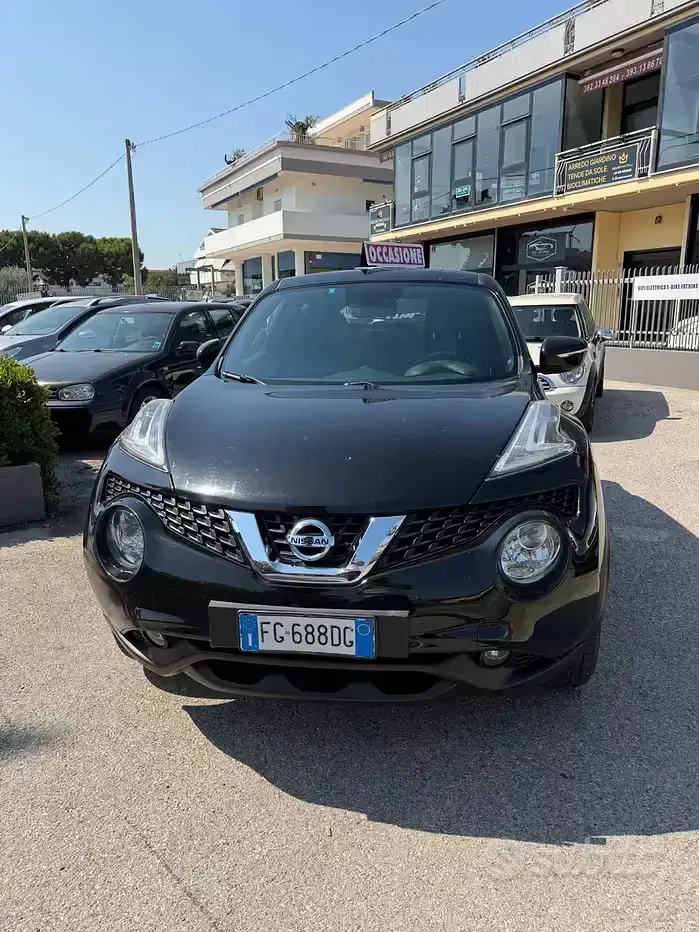 Usata Nissan Juke Visia 110 CV (80 kW) 2017 Nero SUV