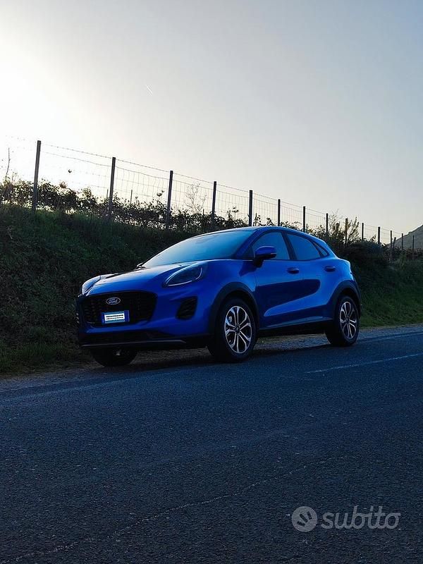 Usata Ford Puma 125 CV (91 kW) 2024 Blu SUV