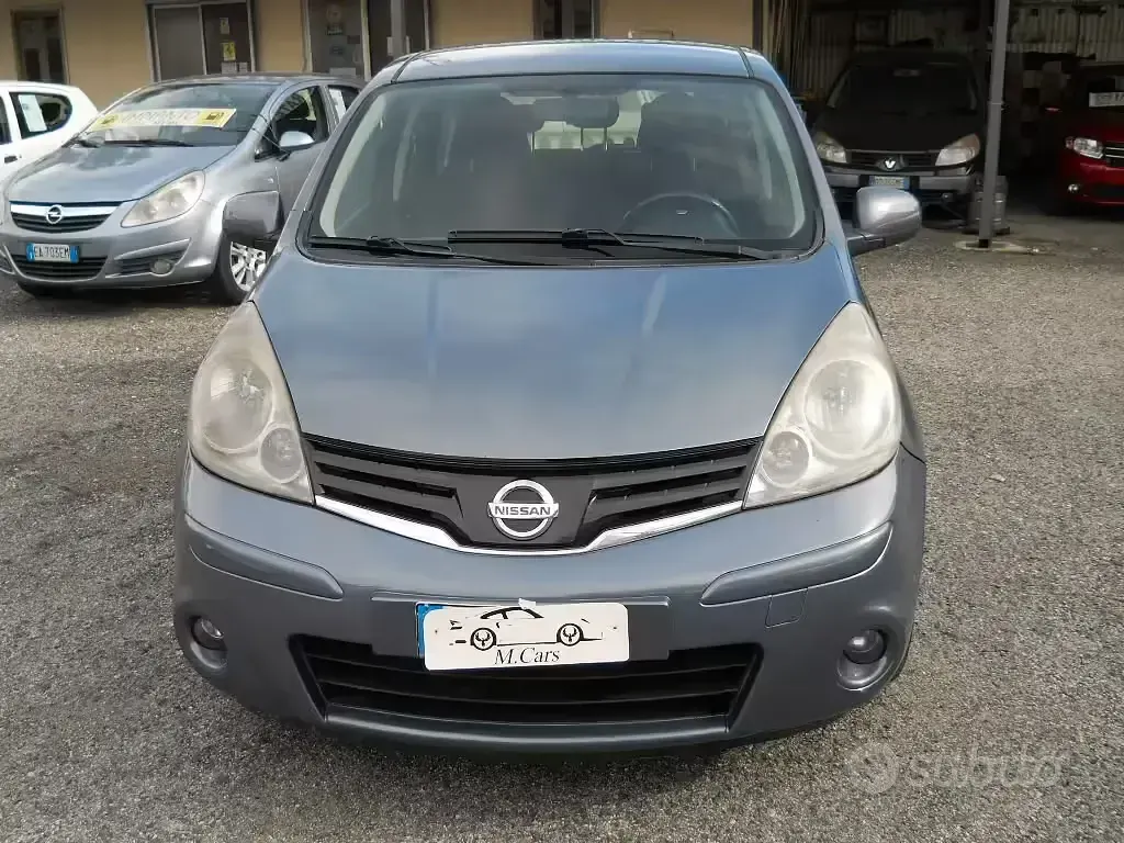 Używany Nissan Note Acenta 86 KM (63 kW) 2010 Niebieski Hatchback