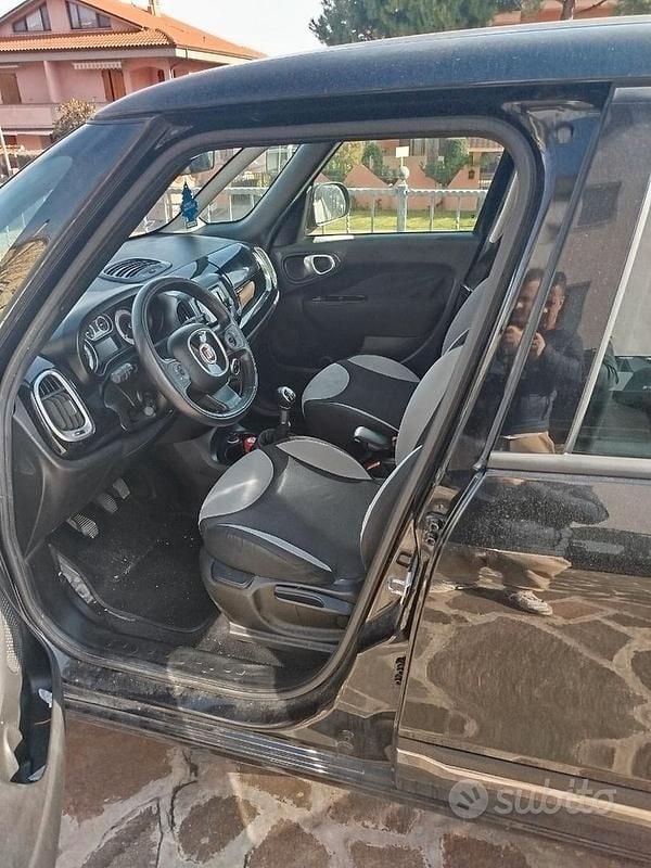 Usata Fiat 500L 85 CV (62 kW) 2014 Nero Monovolume