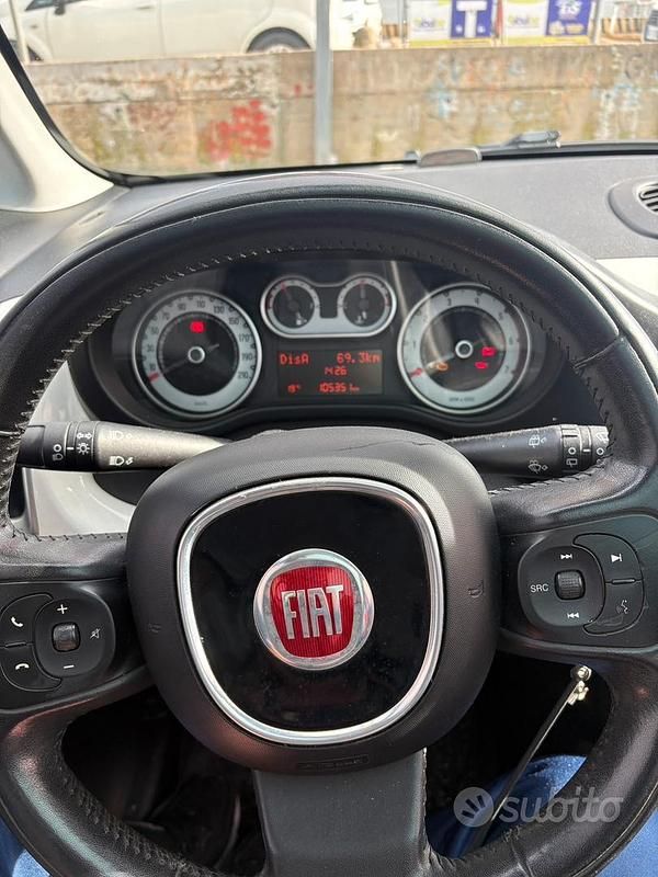 Usata Fiat 500L Pop Star 85 CV (62 kW) 2014 Bianco Monovolume