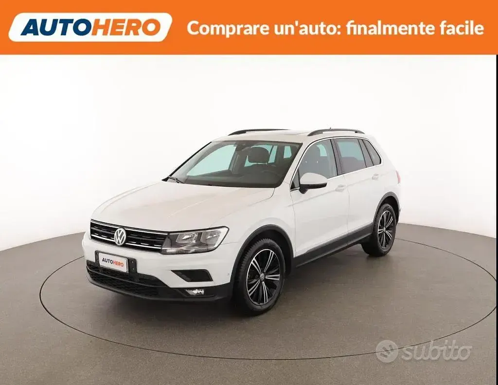 Usata VW Tiguan Style 150 CV (110 kW) 2017 Bianco SUV