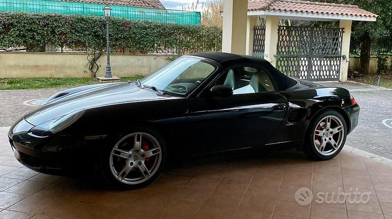 Usata Porsche 986 Boxster 1999 Nero Cabrio