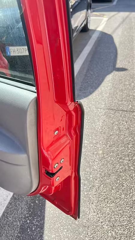 Usata Fiat Panda 2004 Rosso Utilitaria