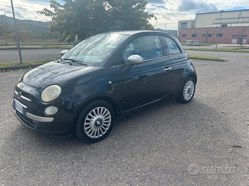 Usata Fiat 500 75 CV (55 kW) 2008 Nero Berlina