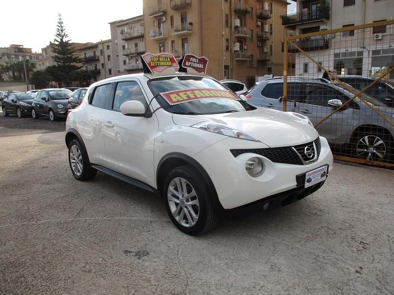 Usata Nissan Juke 110 CV (80 kW) 2010 Bianco SUV