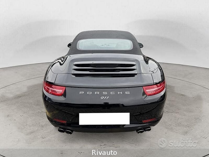 Usata Porsche 911 Carrera Cabriolet Black Edition 349 CV (256 kW) 2015 Nero Cabrio