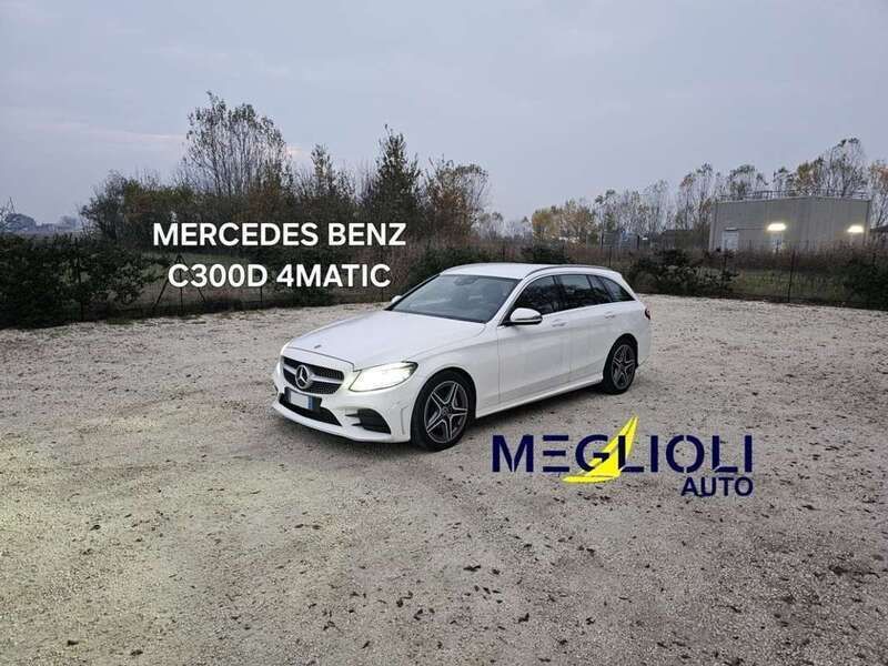 Bianco Usata 2021 Mercedes C300 Premium Plus Station wagon | 24.900 € - Immagine 1/4