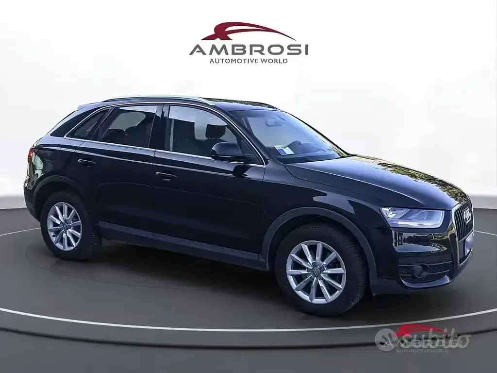 Usata Audi Q3 140 CV (102 kW) 2012 Nero SUV