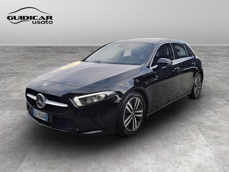 Usata Mercedes A160 109 CV (80 kW) 2021 Nero Utilitaria