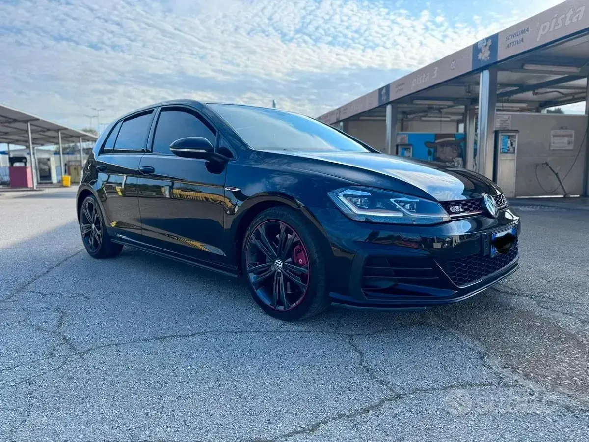 Usata VW Golf VII GTI 245 CV (180 kW) 2019 Nero Berlina