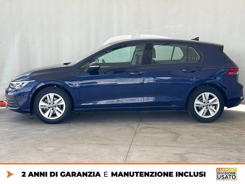 Usata VW Golf VIII Life 110 CV (80 kW) 2024 Blu Berlina