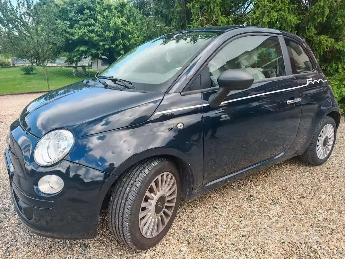 Usata Fiat 500 Pop 69 CV (50 kW) 2011 Blu Berlina