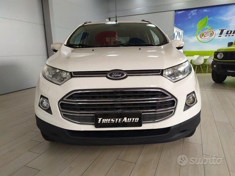Usata Ford Ecosport Titanium 95 CV (69 kW) 2016 Bianco SUV