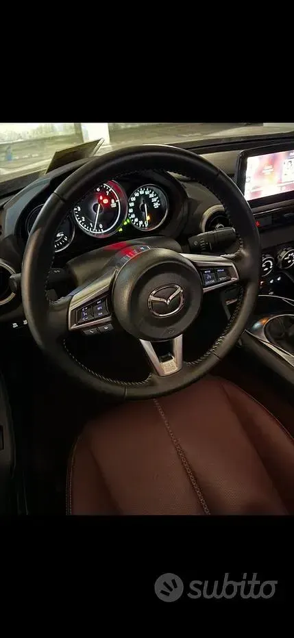 Usata Mazda MX5 132 CV (97 kW) 2021 Bianco Cabrio