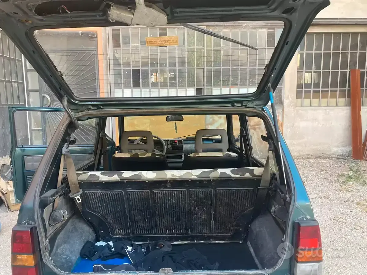 Usata Fiat Panda 4x4 54 CV (39 kW) 1995 Verde Utilitaria