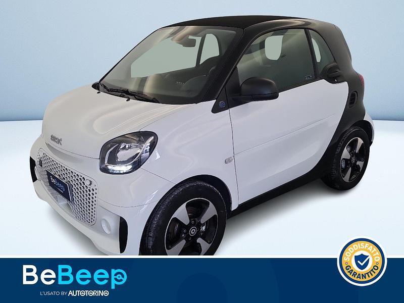 Bianco pastello Usata 2021 Smart ForTwo Electric Drive Passion Tre volumi | 12.600 € (Ottimo prezzo) - Immagine 1/3