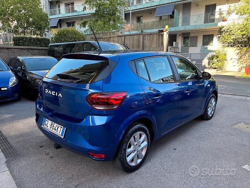 Usata Dacia Sandero Expression 91 CV (66 kW) 2023 Blu Berlina