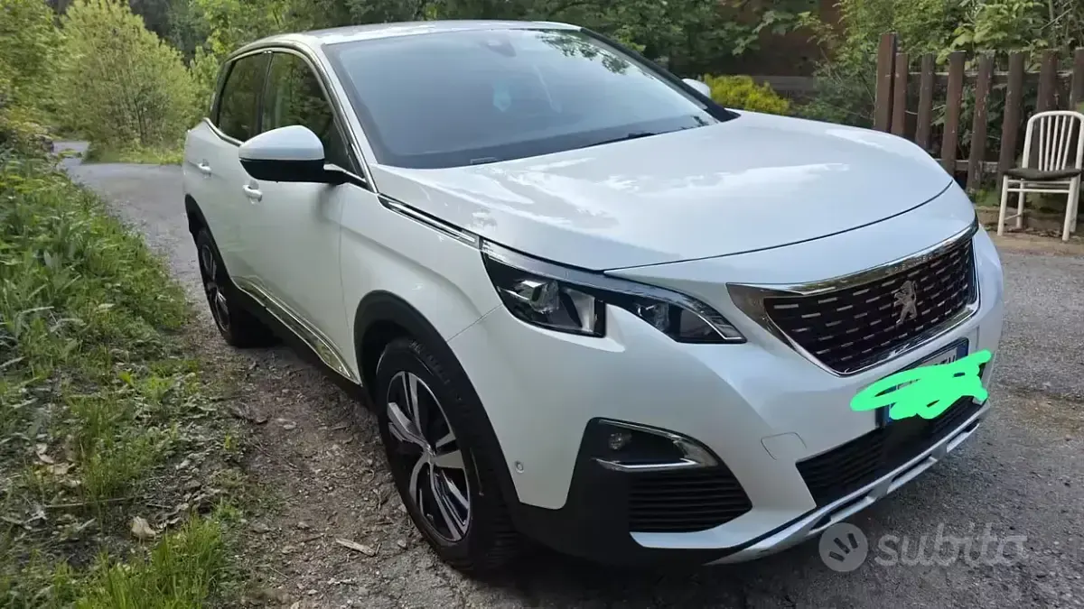 Usata Peugeot 3008 120 CV (88 kW) 2017 Bianco SUV