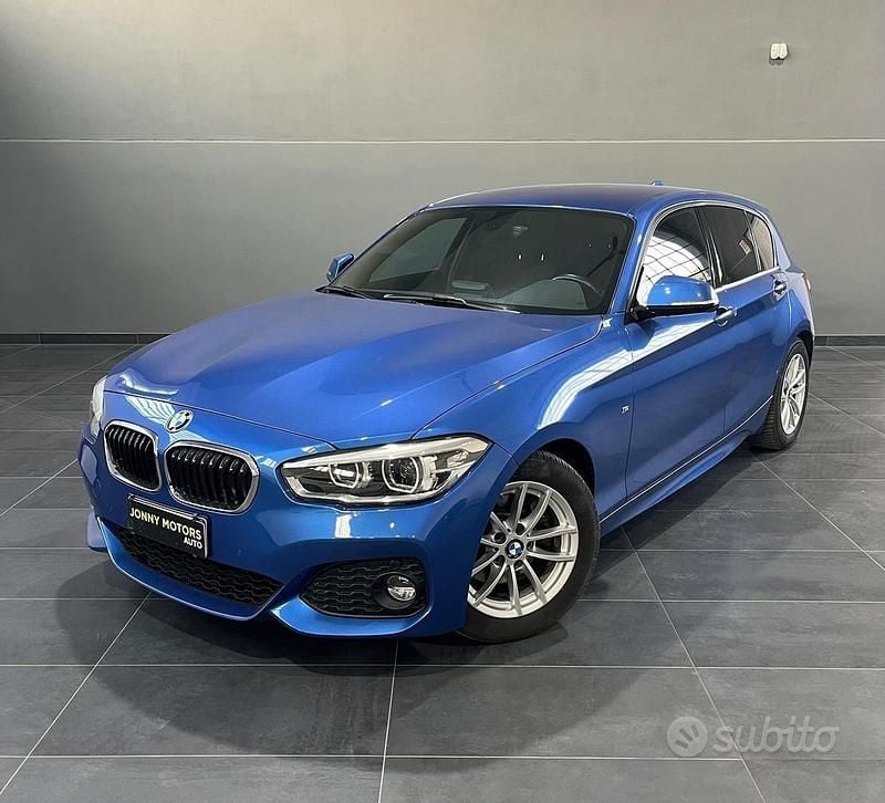 Usata BMW 120 M Sport 184 CV (135 kW) 2017 Blu Utilitaria