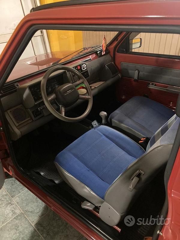 Usata Fiat Panda 1997 Rosso Utilitaria