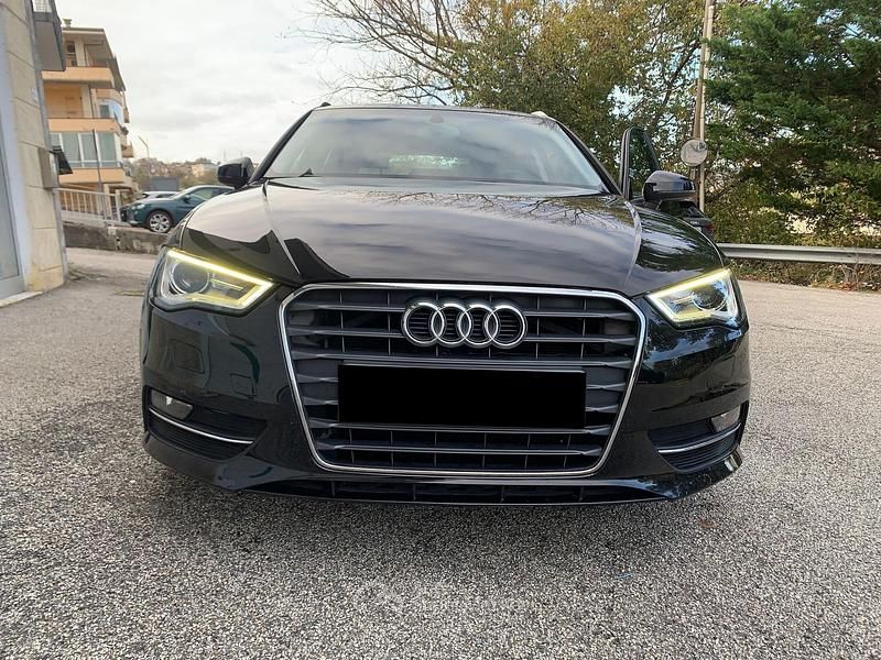 Usata Audi A3 Ambiente 105 CV (77 kW) 2014 Nero Berlina